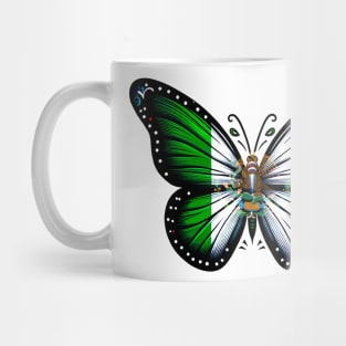 Mexican Independence Day Butterfly Mexico Women Girls Kids Mug